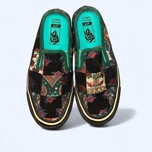 Unisex Gucci Vans Vault Patchwork Slip-On Sneakers